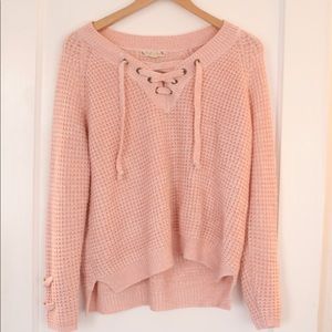 Pink Sweater